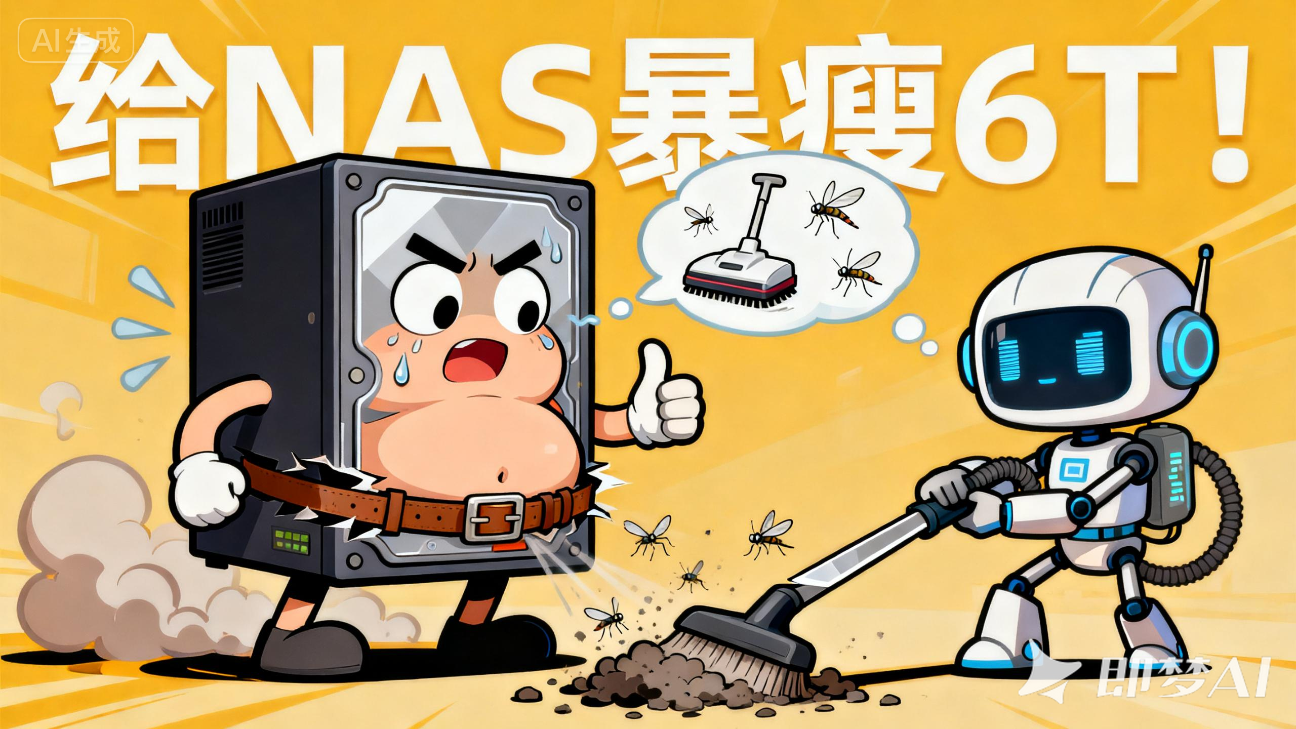 NAS 瘦身效果
