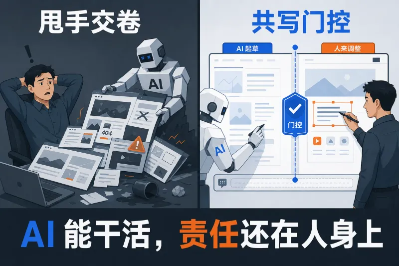人机双写：我把人从工序里抽出来，放到门控上
